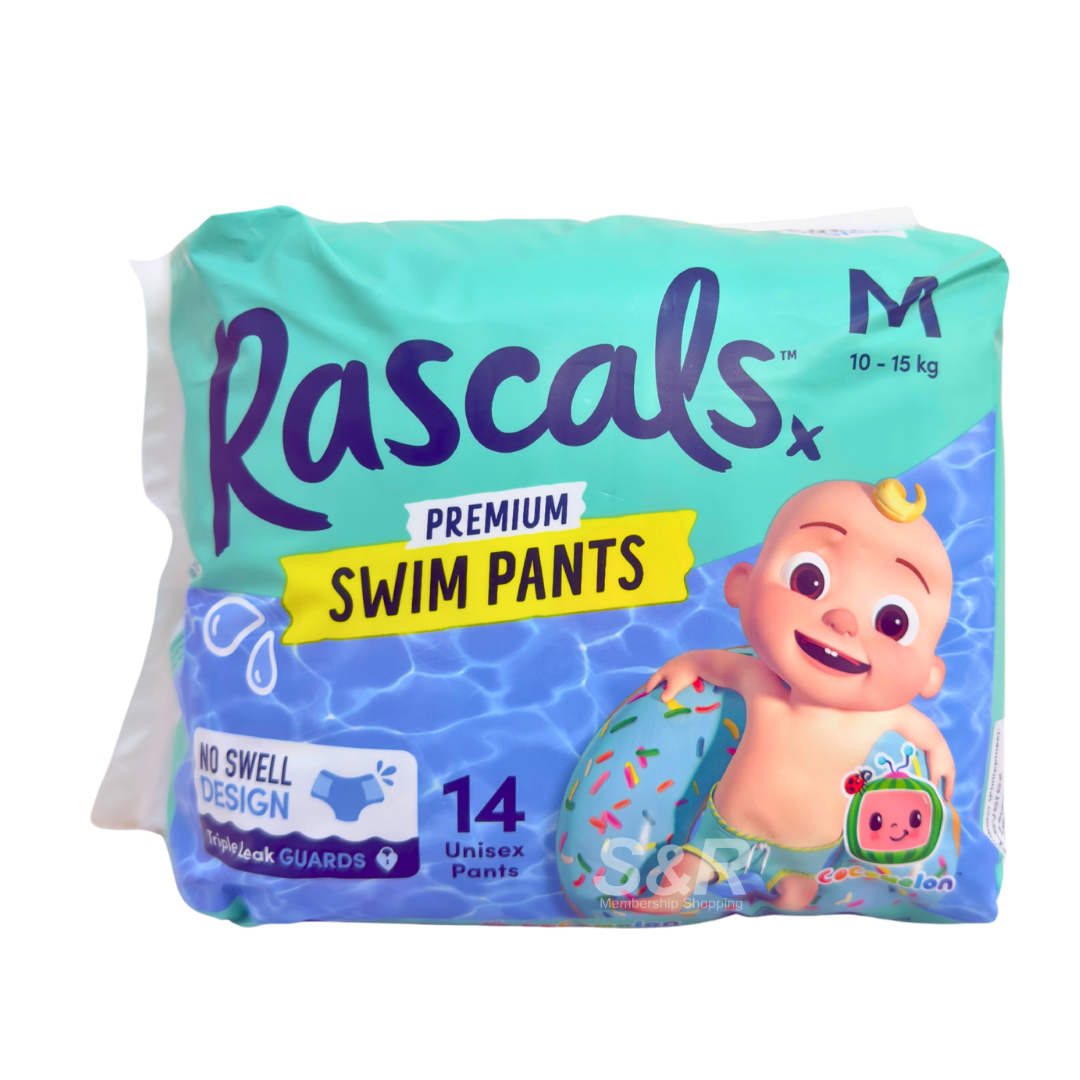 Rascals Premium Swim Pants Medium 14 Pieces Rascals Premium Swim Pants Medium 14 Pieces
